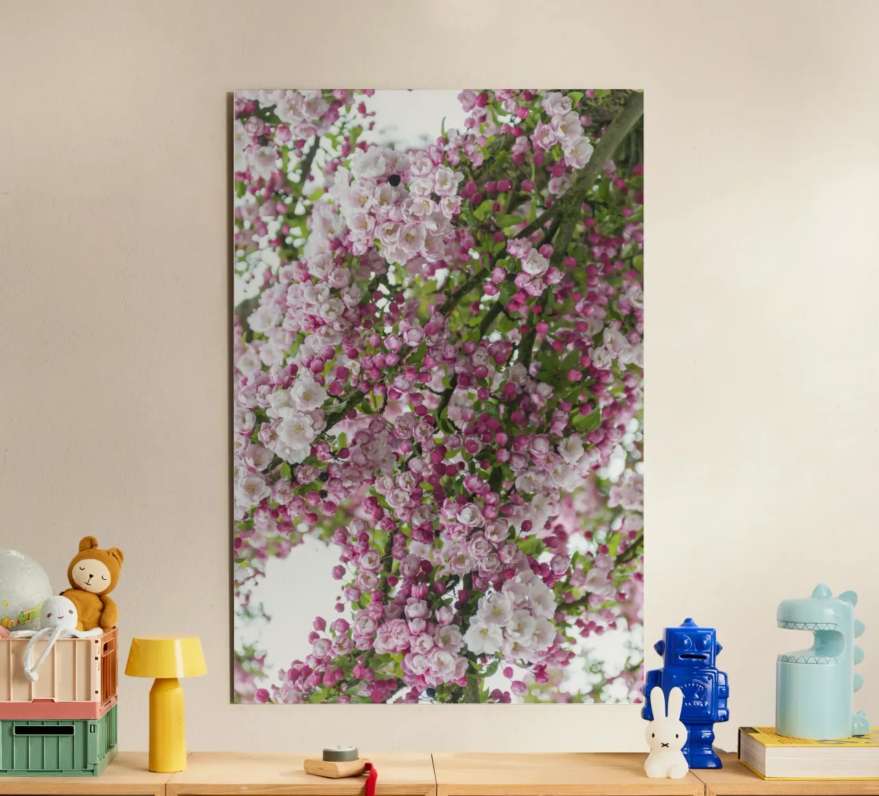 Ramas de flores rosas placa de forex de Curious Collections by Marielle Leenders