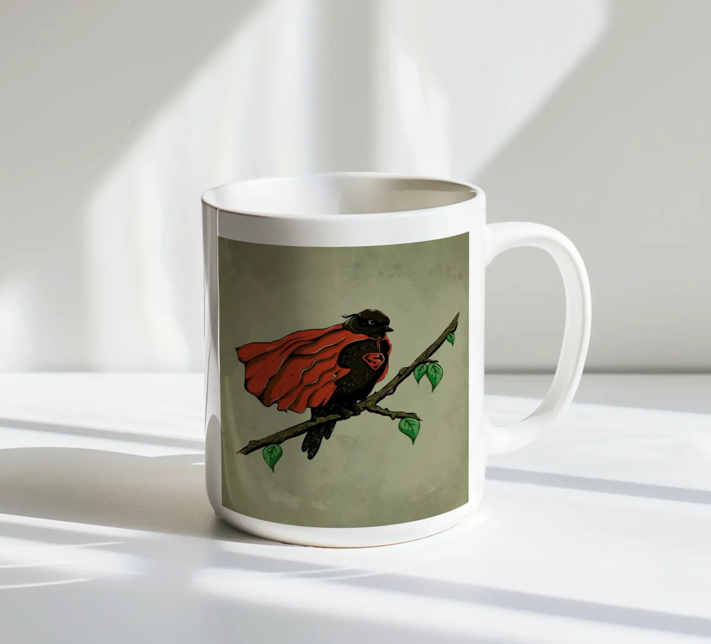 Super Bird ceramic mug by Robert Richter