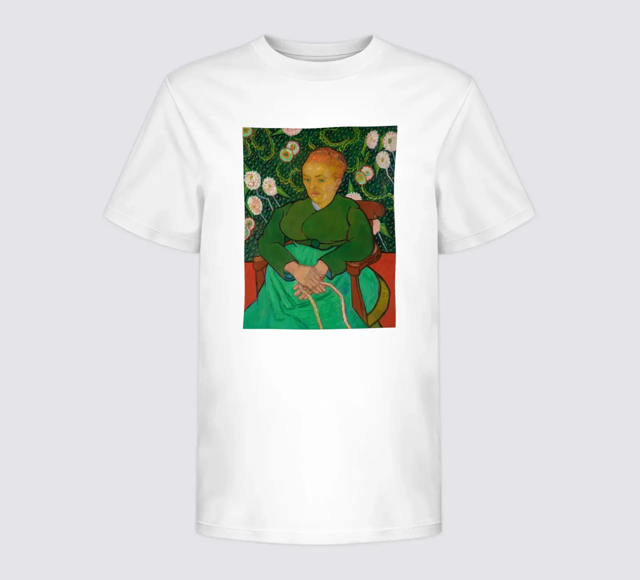 Vincent van Gogh Madame "La Berceuse" kids t-shirt by Carinaprint