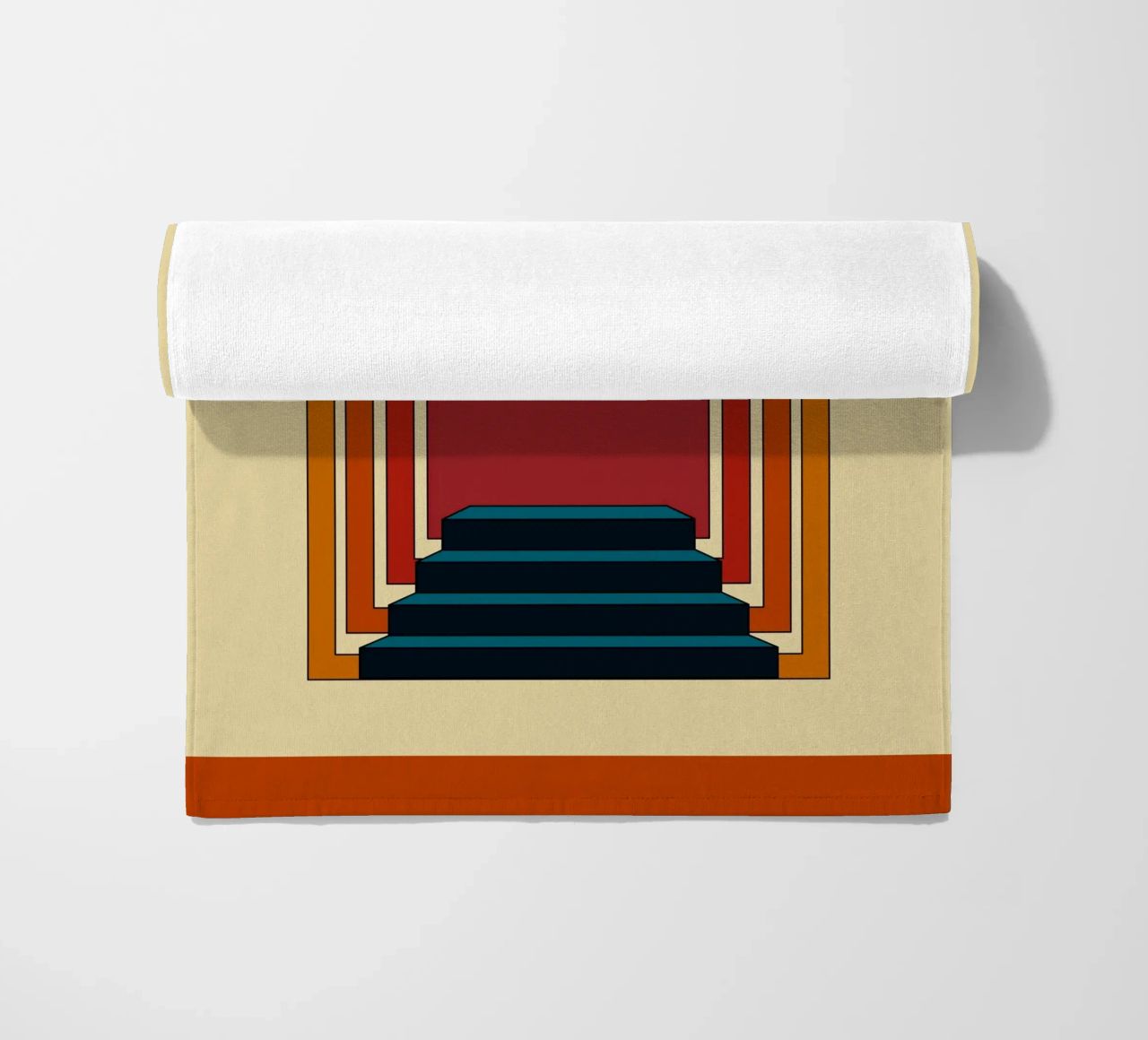 Staircase Retro telo mare da galihstudio