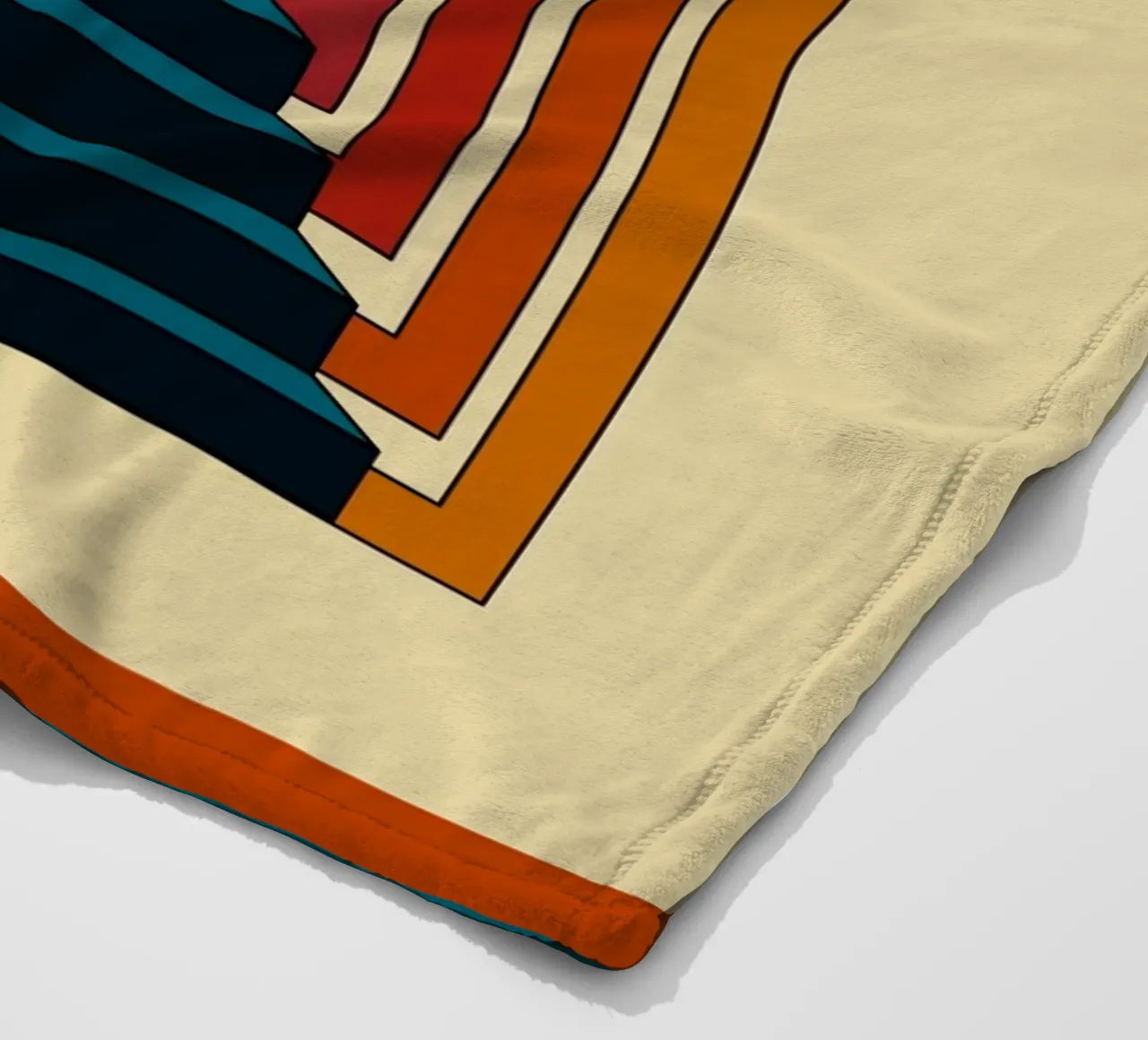 Staircase Retro coperta in pile da galihstudio
