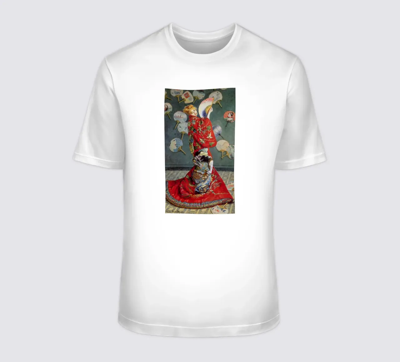 Claude Monet - Camille-La Japonaise t-shirt da Carinaprint