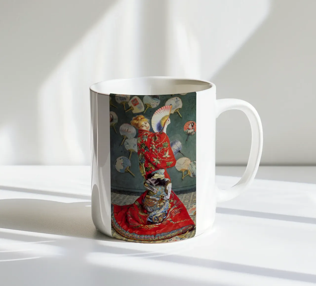Claude Monet - Camille-La Japonaise tazza in ceramica da Carinaprint