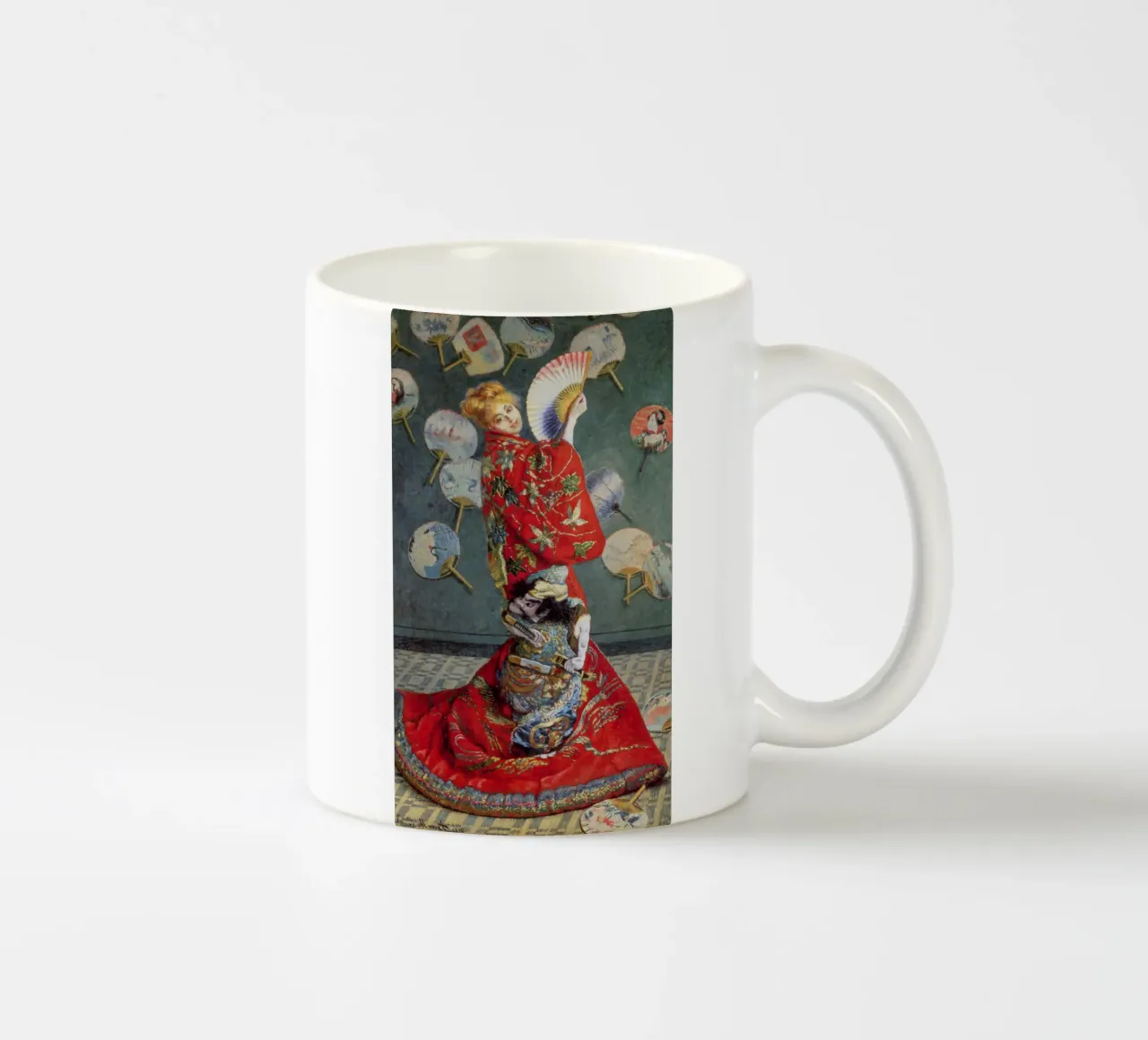Claude Monet - Camille-La Japonaise tazza in ceramica da Carinaprint