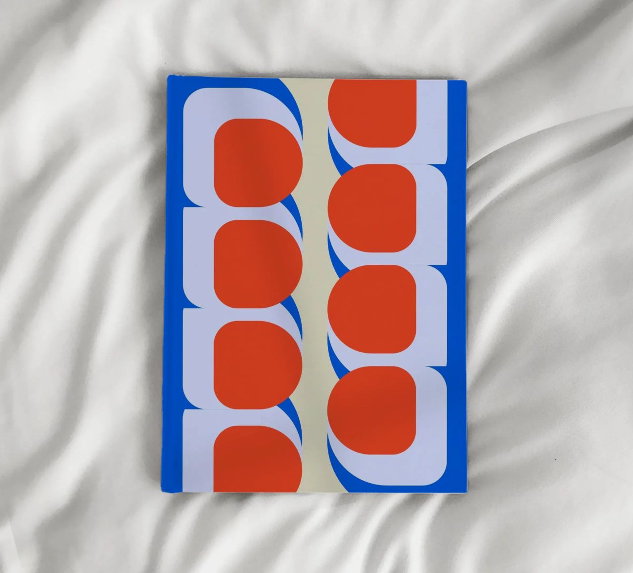 Abstract Bauhaus Retro Circles Illustration I notebook by Lisa Jureczko Arts Illustration
