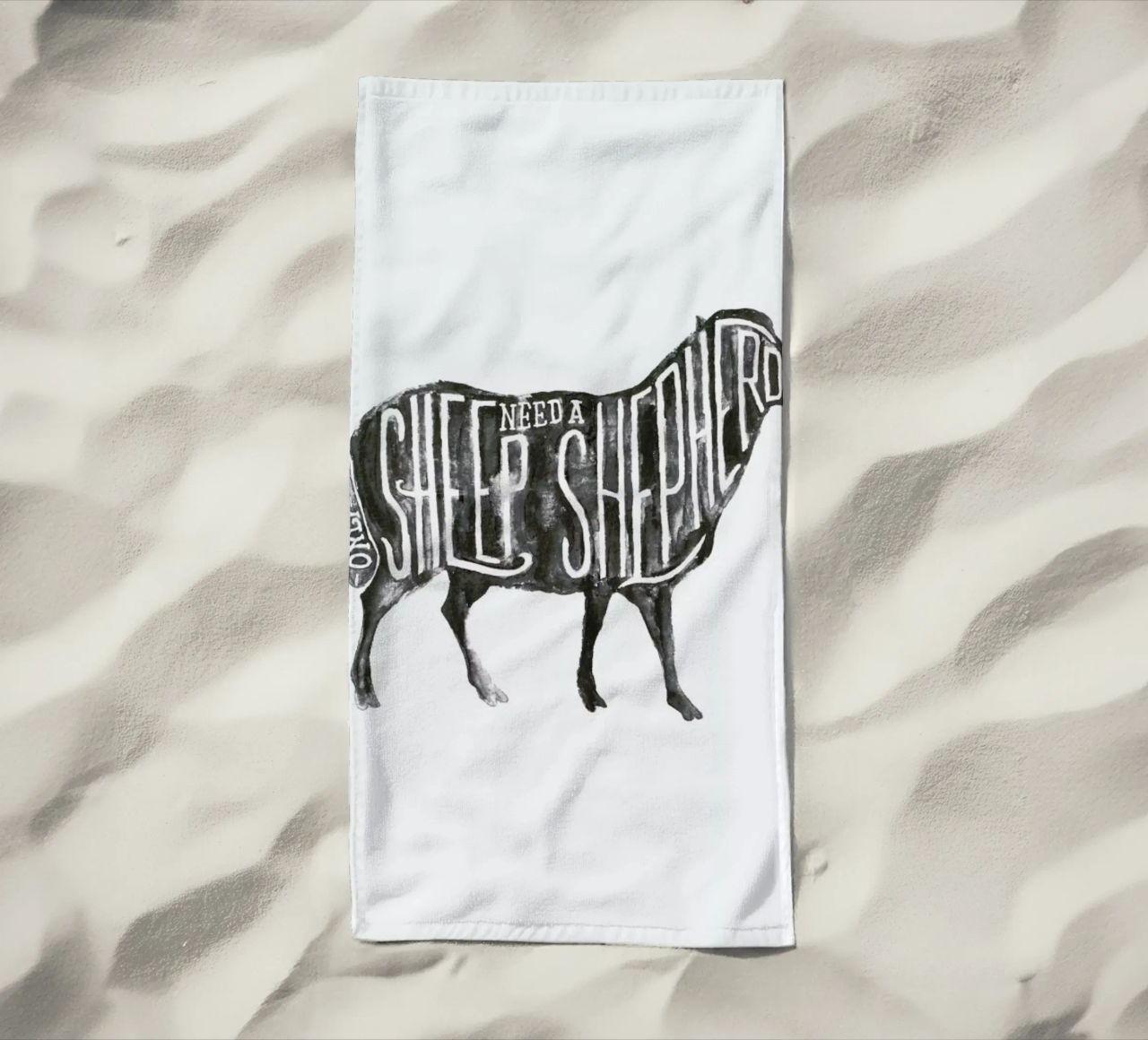 Sheep Need A Shepherd telo mare da JONATTEND