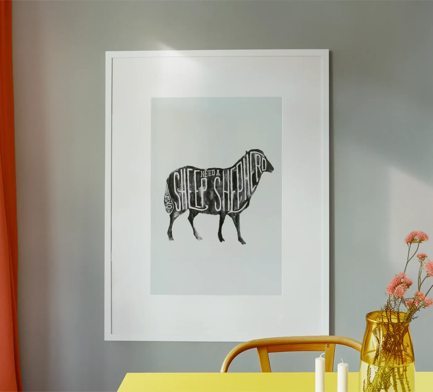 Sheep Need A Shepherd poster da JONATTEND