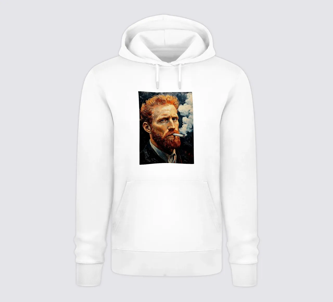 Vincent van Gogh - Fumar déjalo gogh sudadera con capucha de Carinaprint