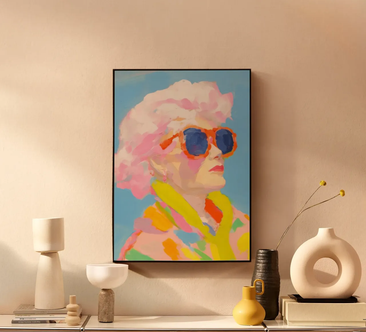 80's plexiglass da Artsy Bessy