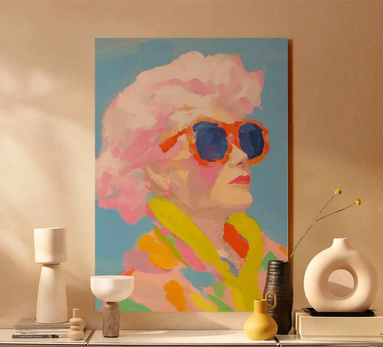 80's plexiglass da Artsy Bessy