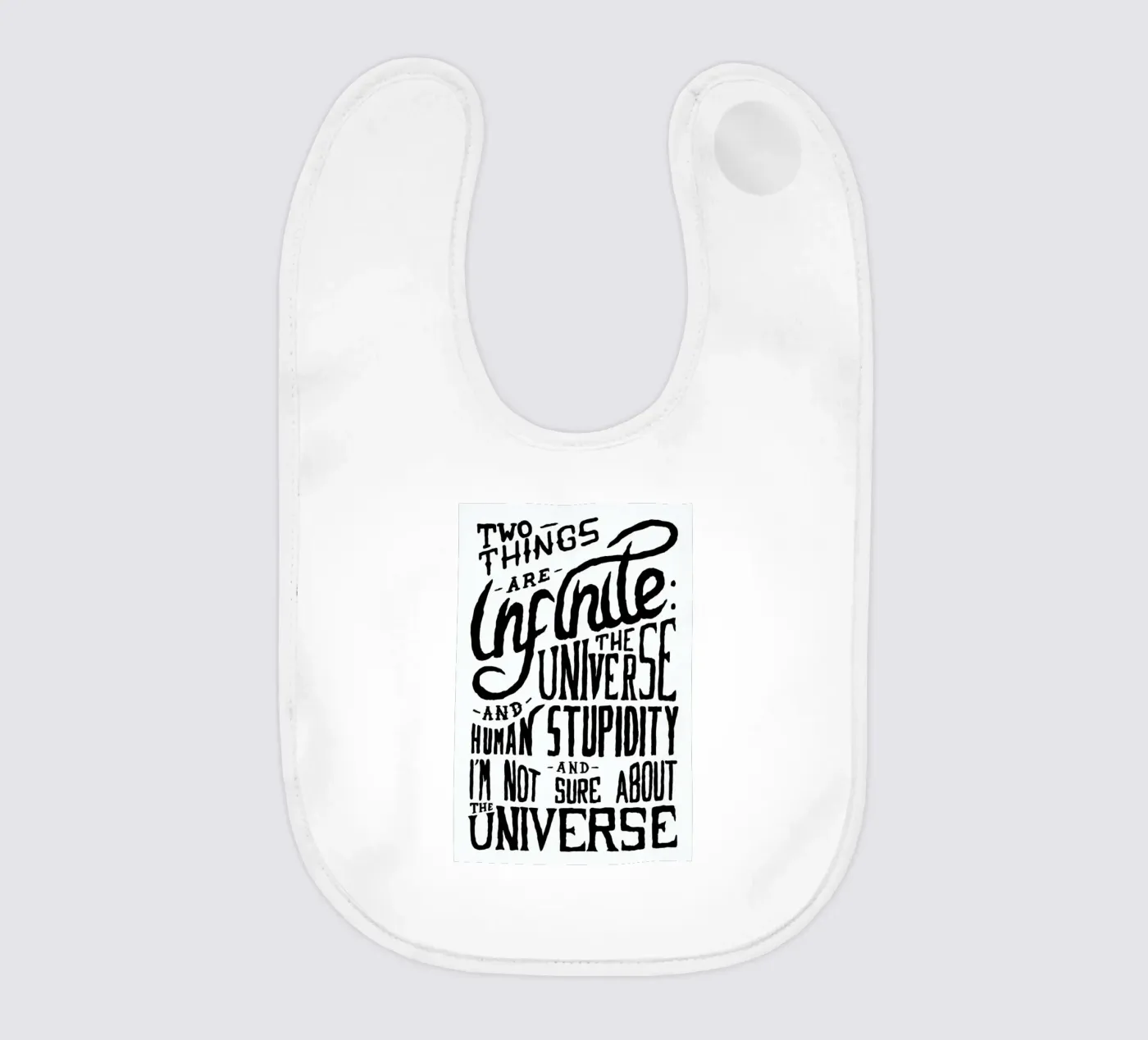 Human Stupidity bavaglino da JONATTEND