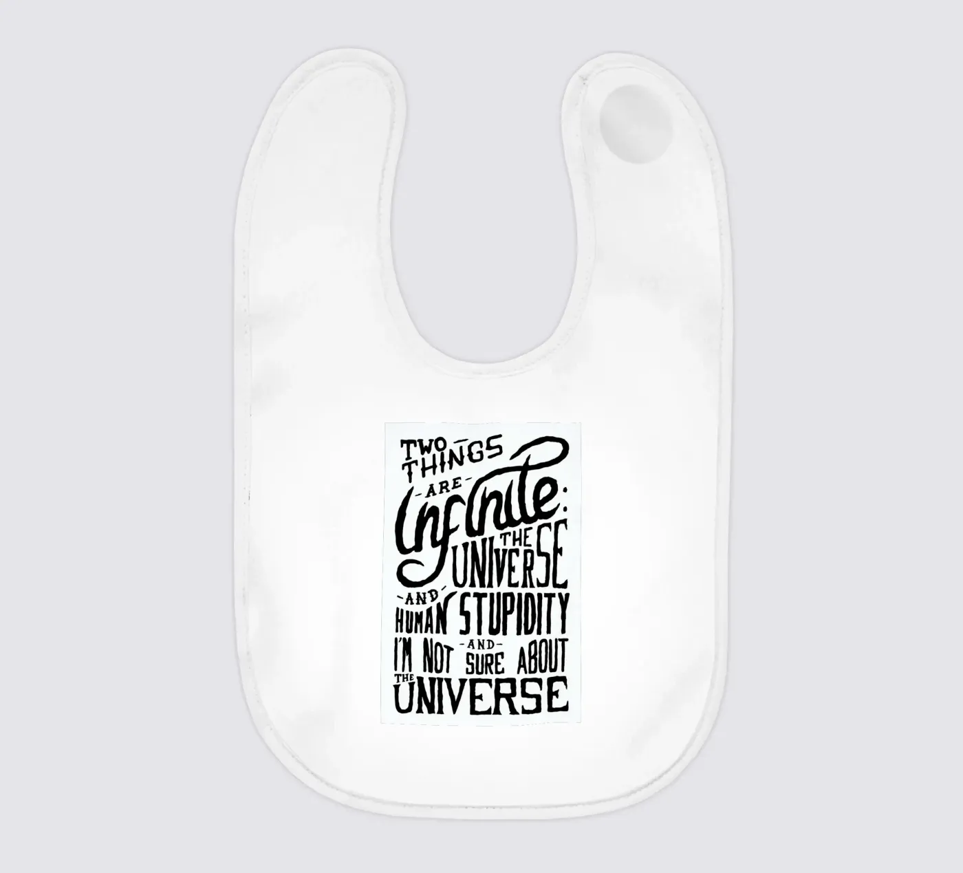 Human Stupidity bavaglino da JONATTEND