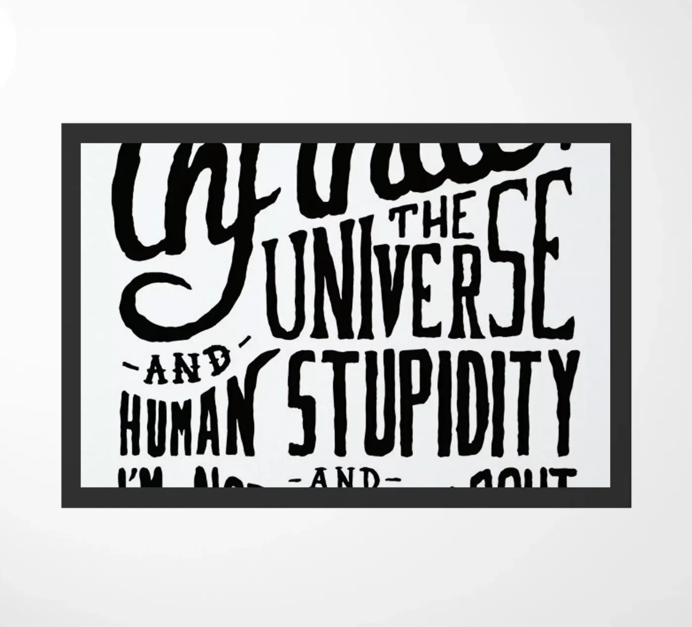 Human Stupidity zerbino da JONATTEND