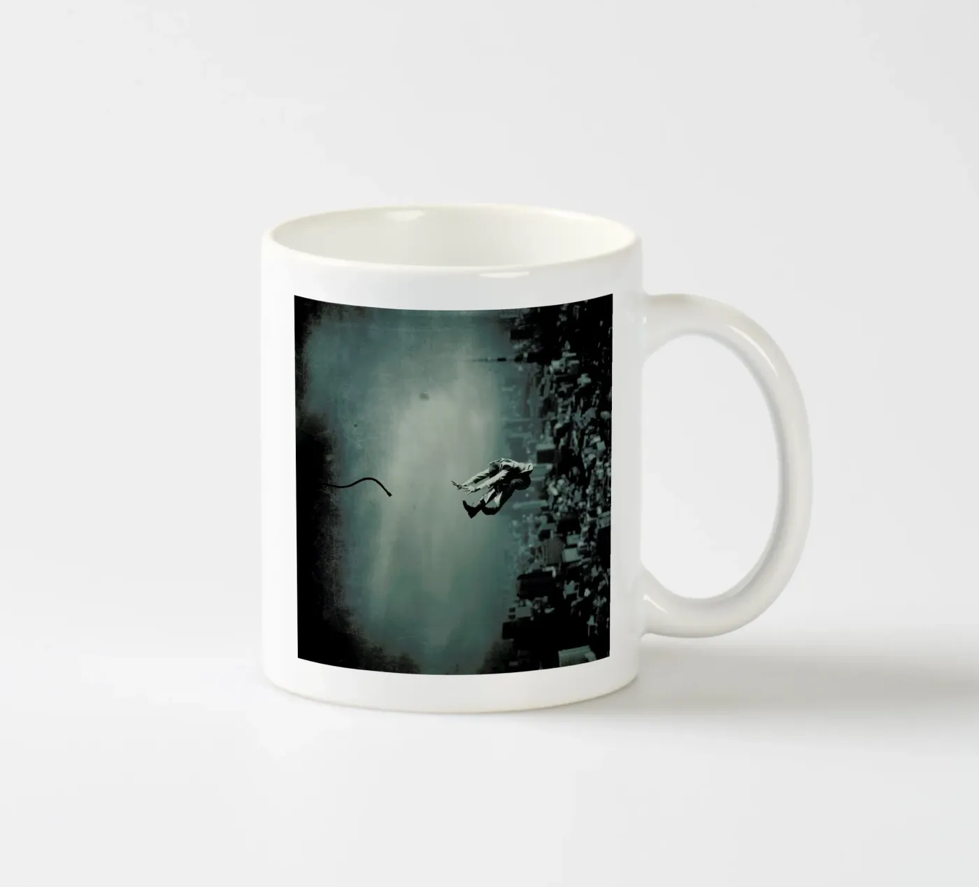 Vacation ceramic mug by Eugene Soloviev