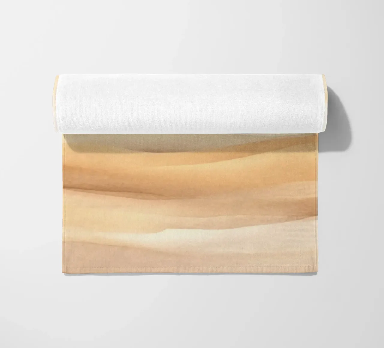 Calma Dunas Desierto Olas Tranquilidad toalla de playa de Andrea Haase Modern Home