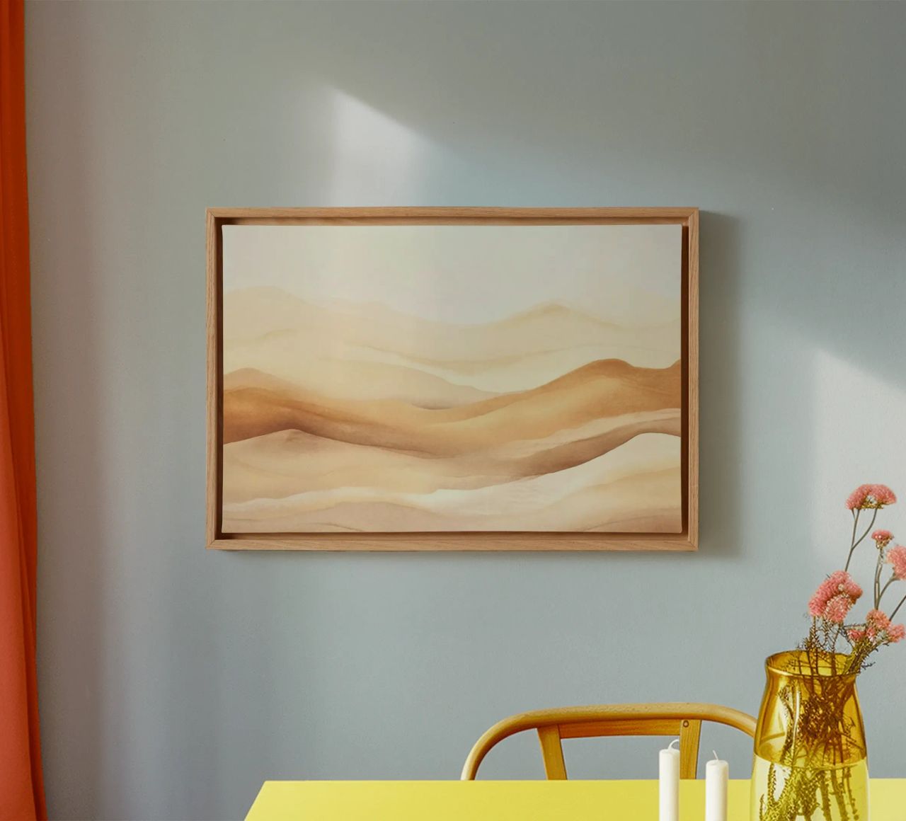 Calm Dunes Desert Waves Tranquility canvas by Andrea Haase Modern Home