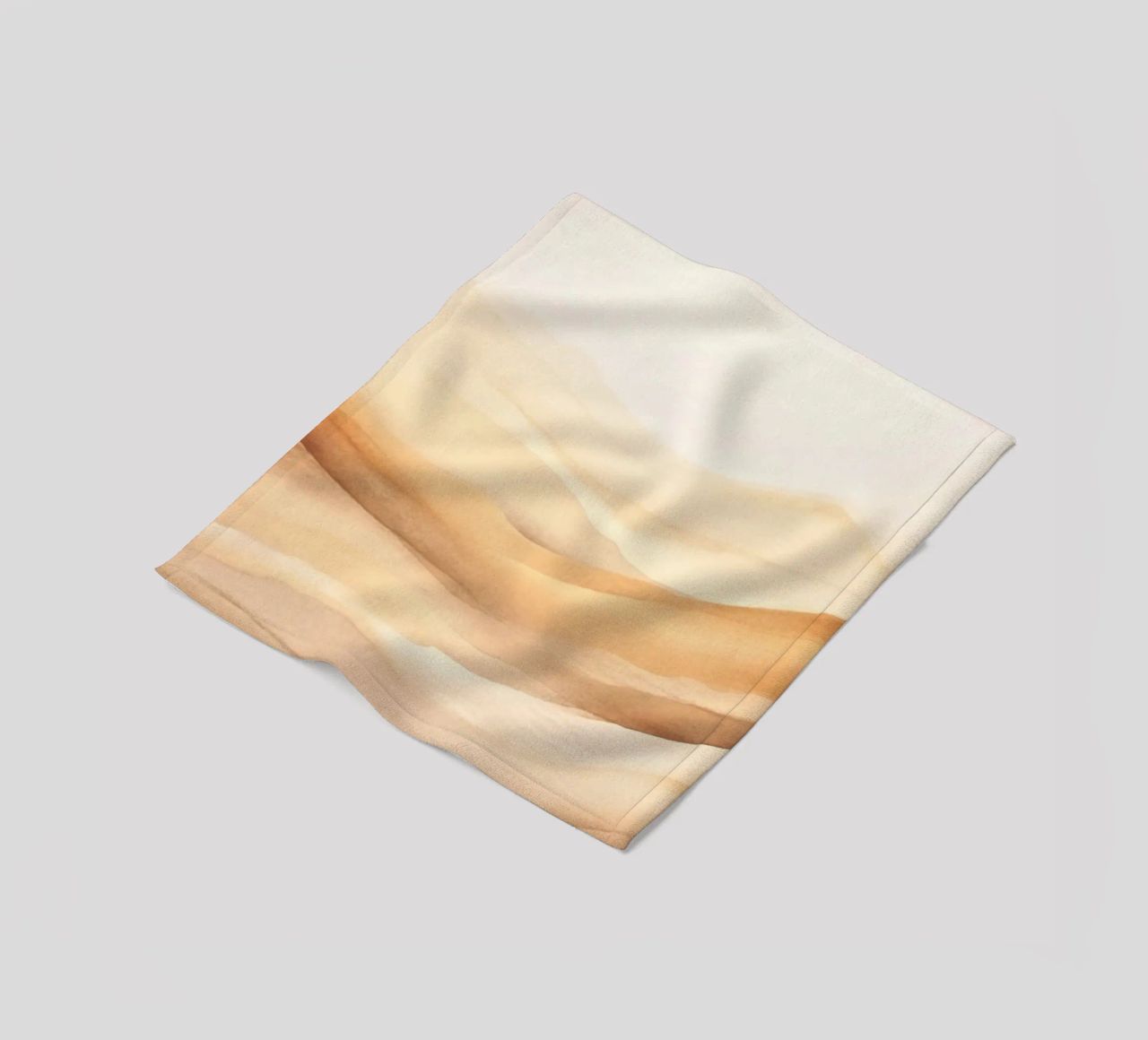 Calm Dunes Desert Waves Tranquility fleece blanket by Andrea Haase Modern Home