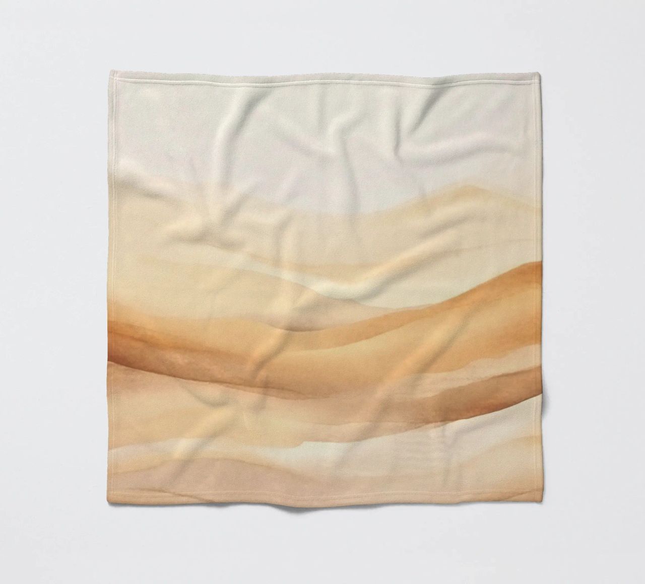 Calm Dunes Desert Waves Tranquility fleece blanket by Andrea Haase Modern Home
