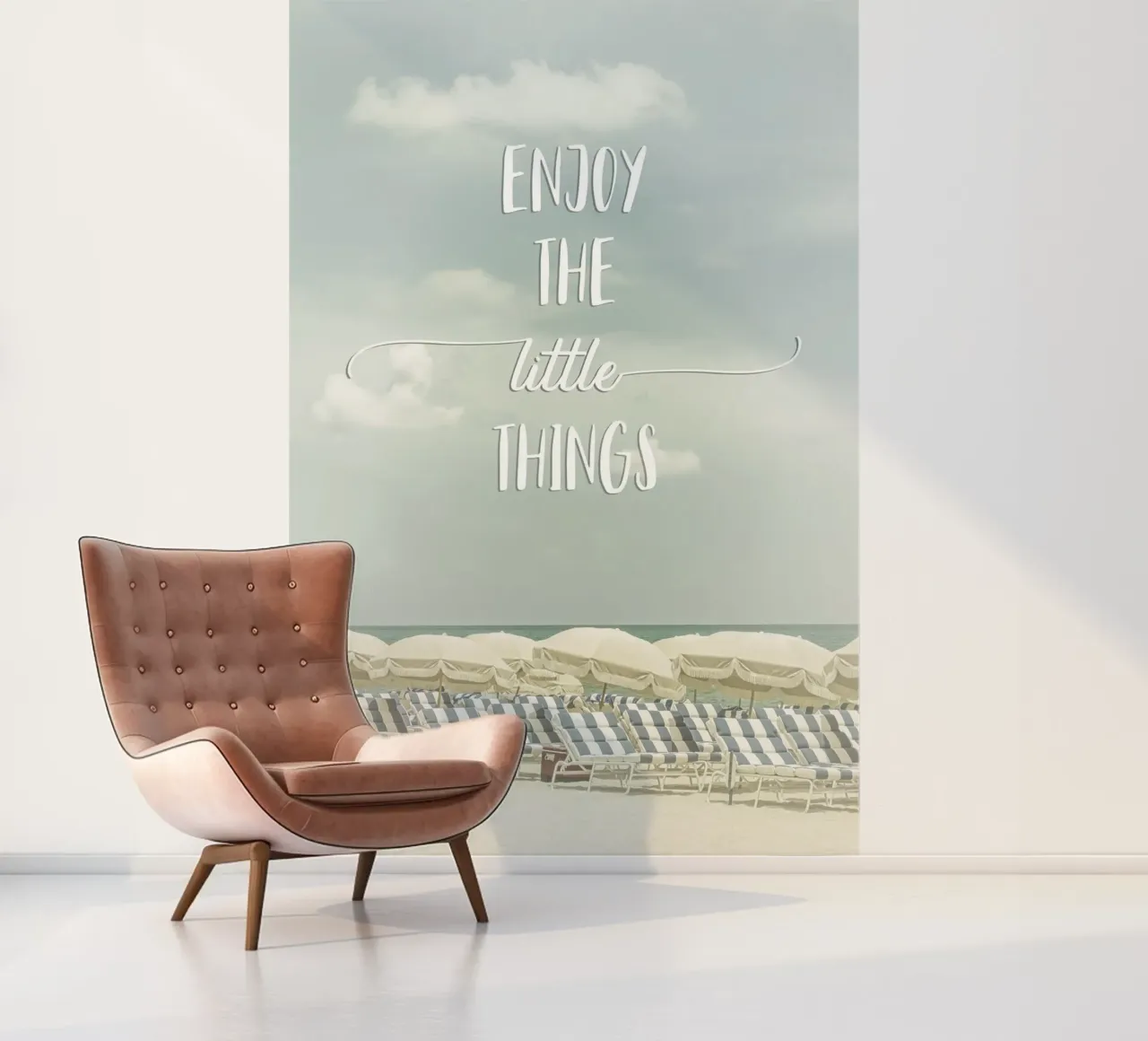 Enjoy the little things | Beachscape photo wallpaper by Melanie Viola