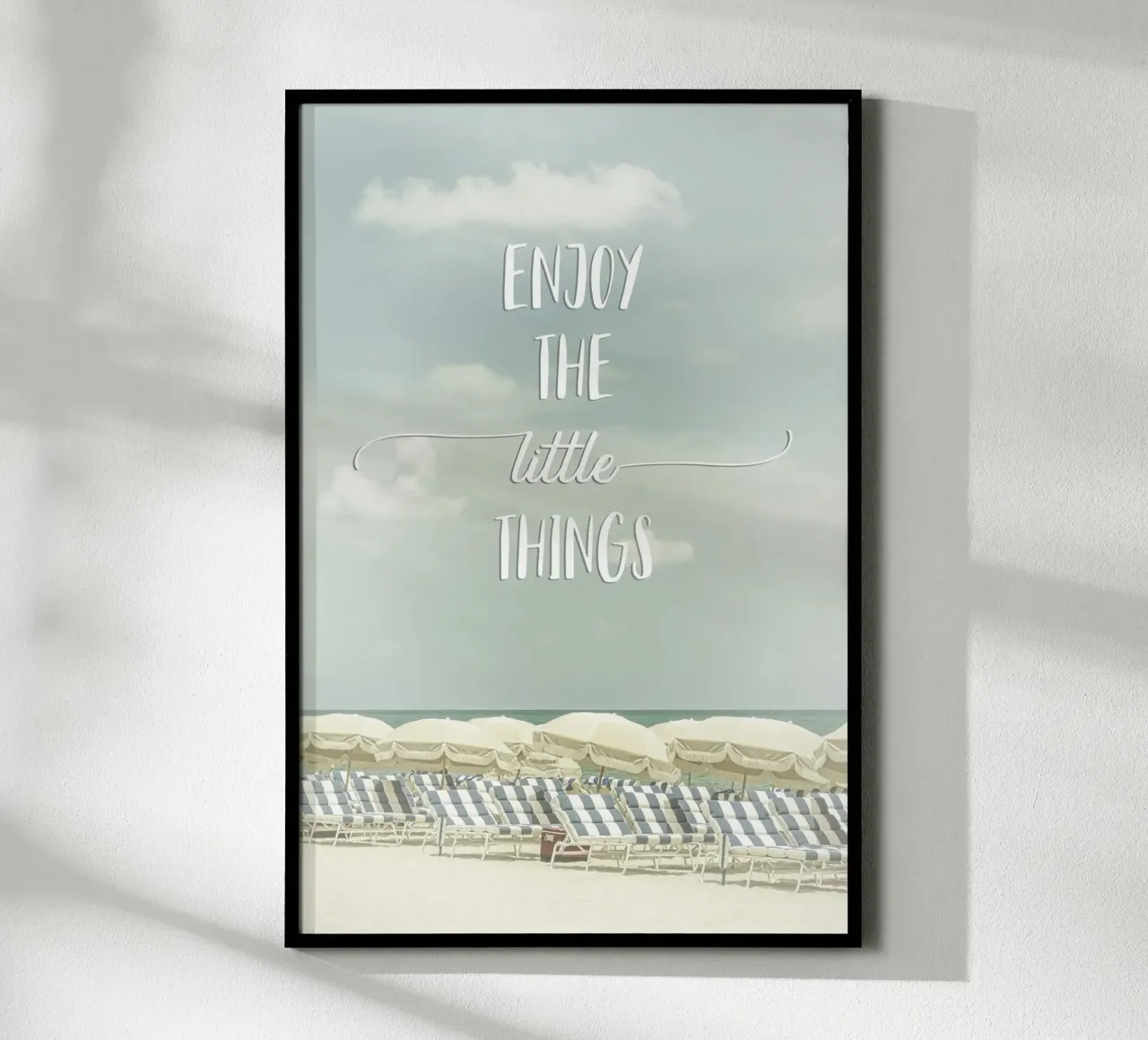 Enjoy the little things | Beachscape carta hahnemühle da Melanie Viola