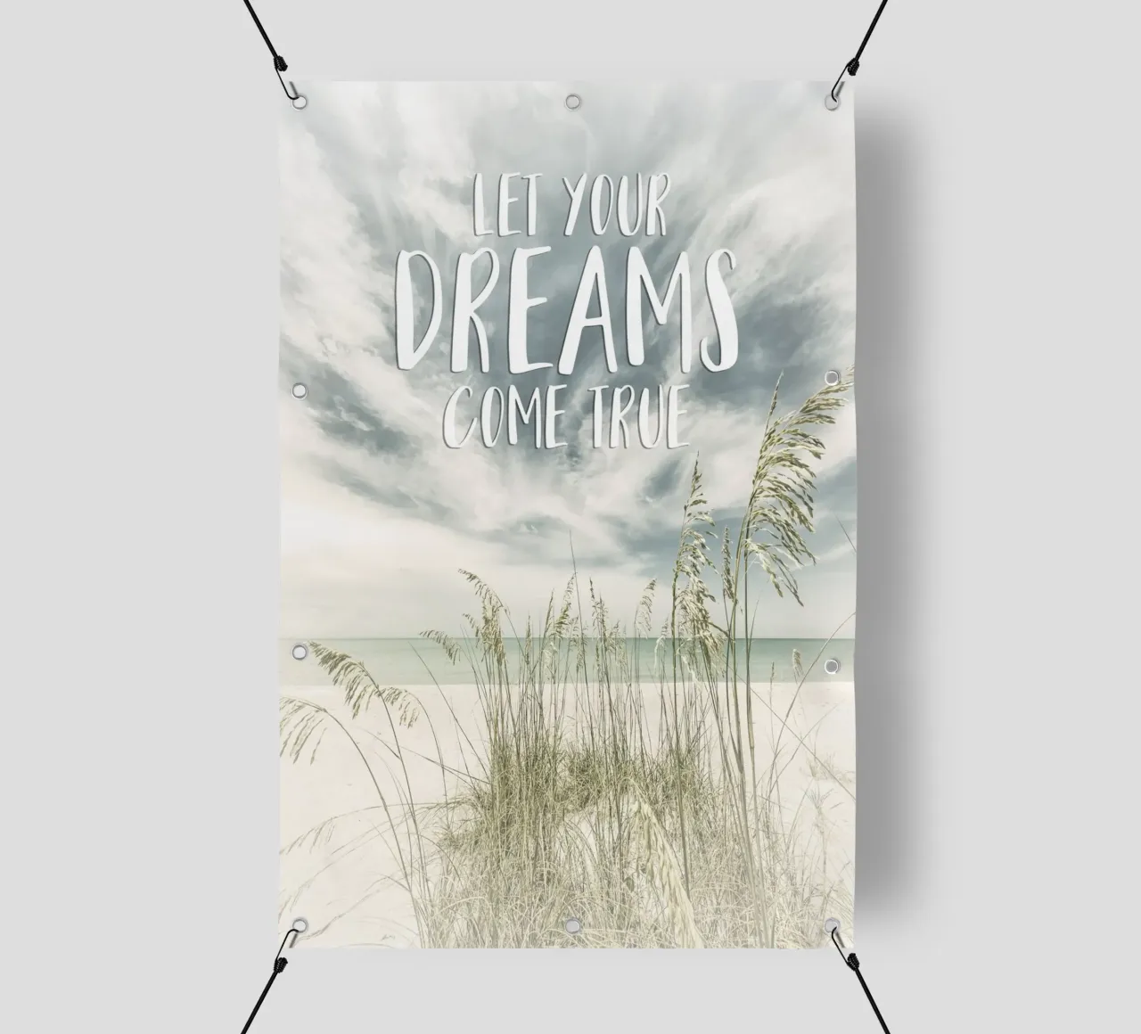 Let your dreams come true | Oceanview telo in pvc da Melanie Viola