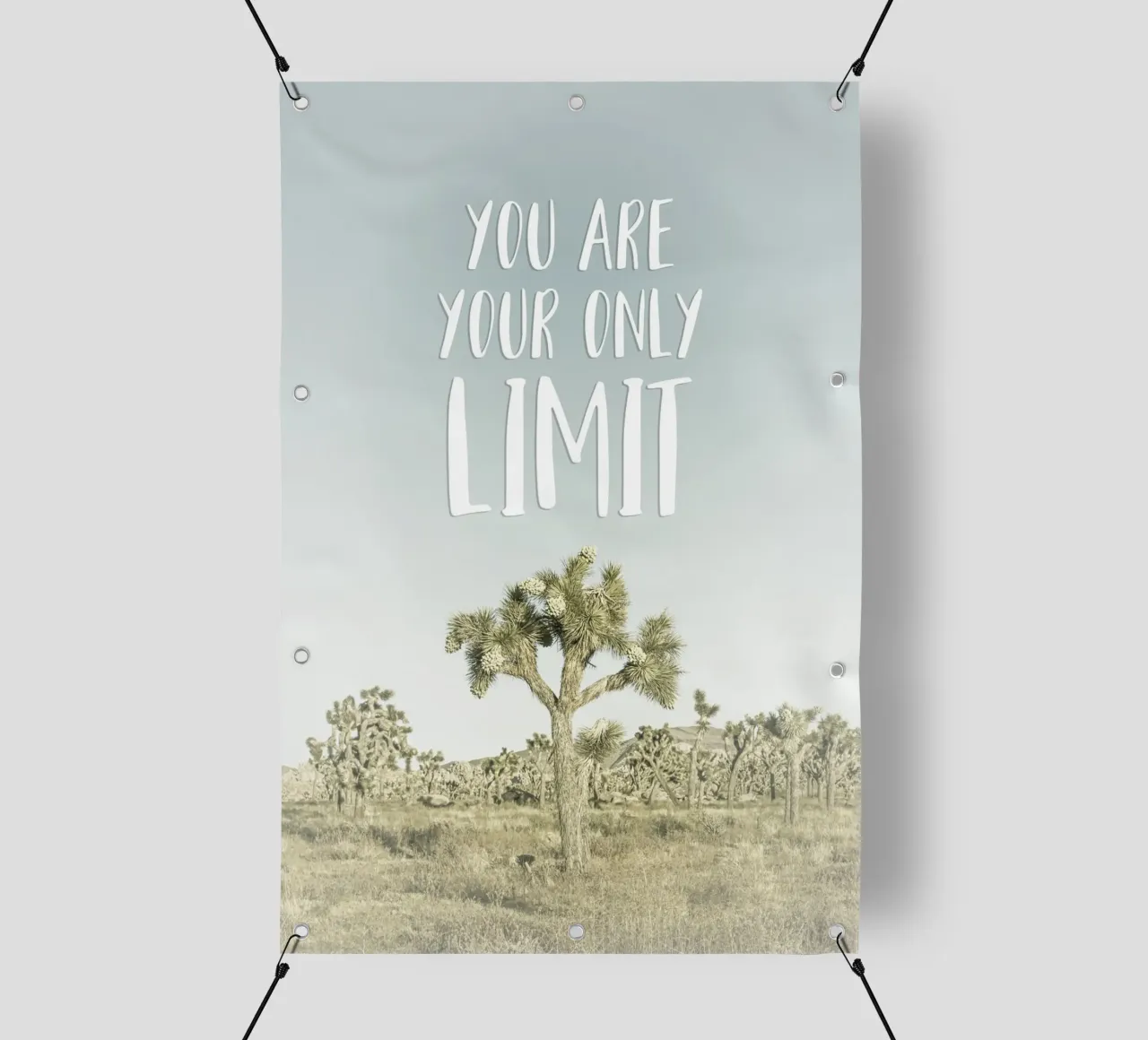 You are your only limit | Desert impression lonas publicitarias de Melanie Viola