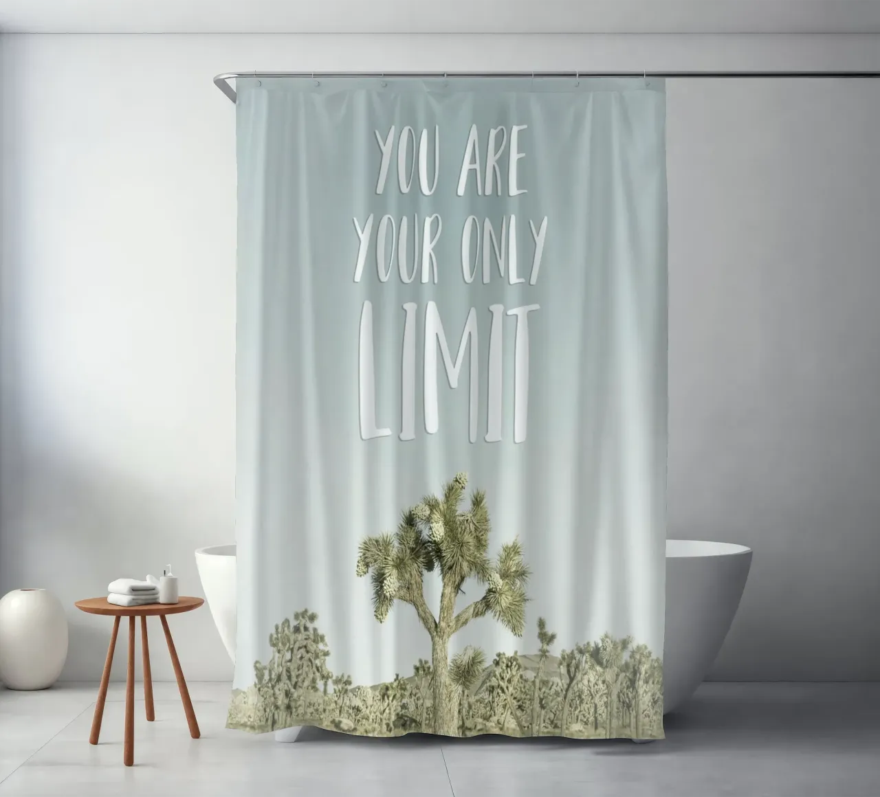 You are your only limit | Desert impression tenda da doccia da Melanie Viola