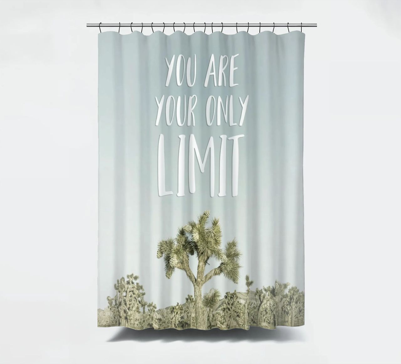 You are your only limit | Desert impression tenda da doccia da Melanie Viola
