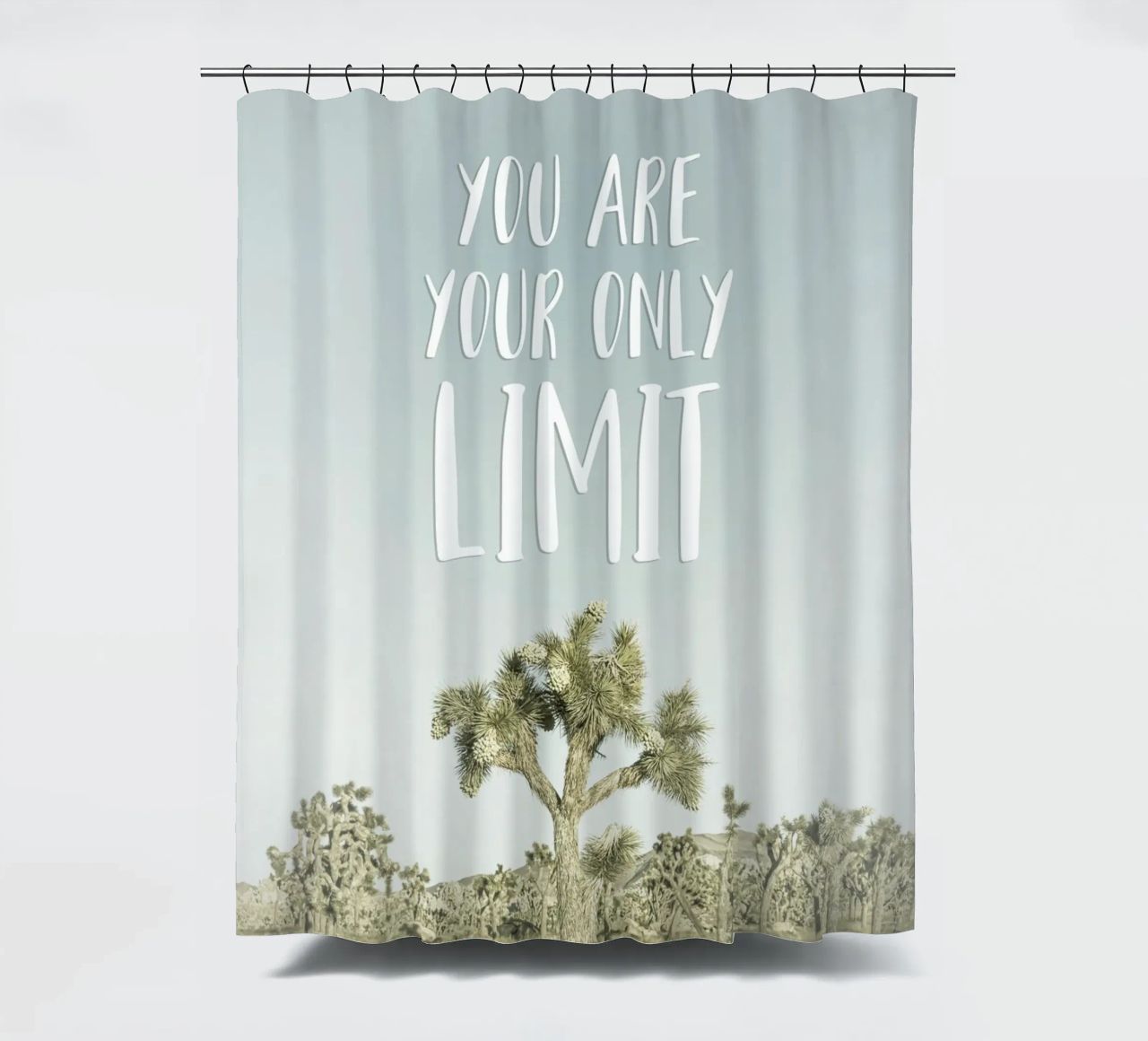 You are your only limit | Desert impression tenda da doccia da Melanie Viola