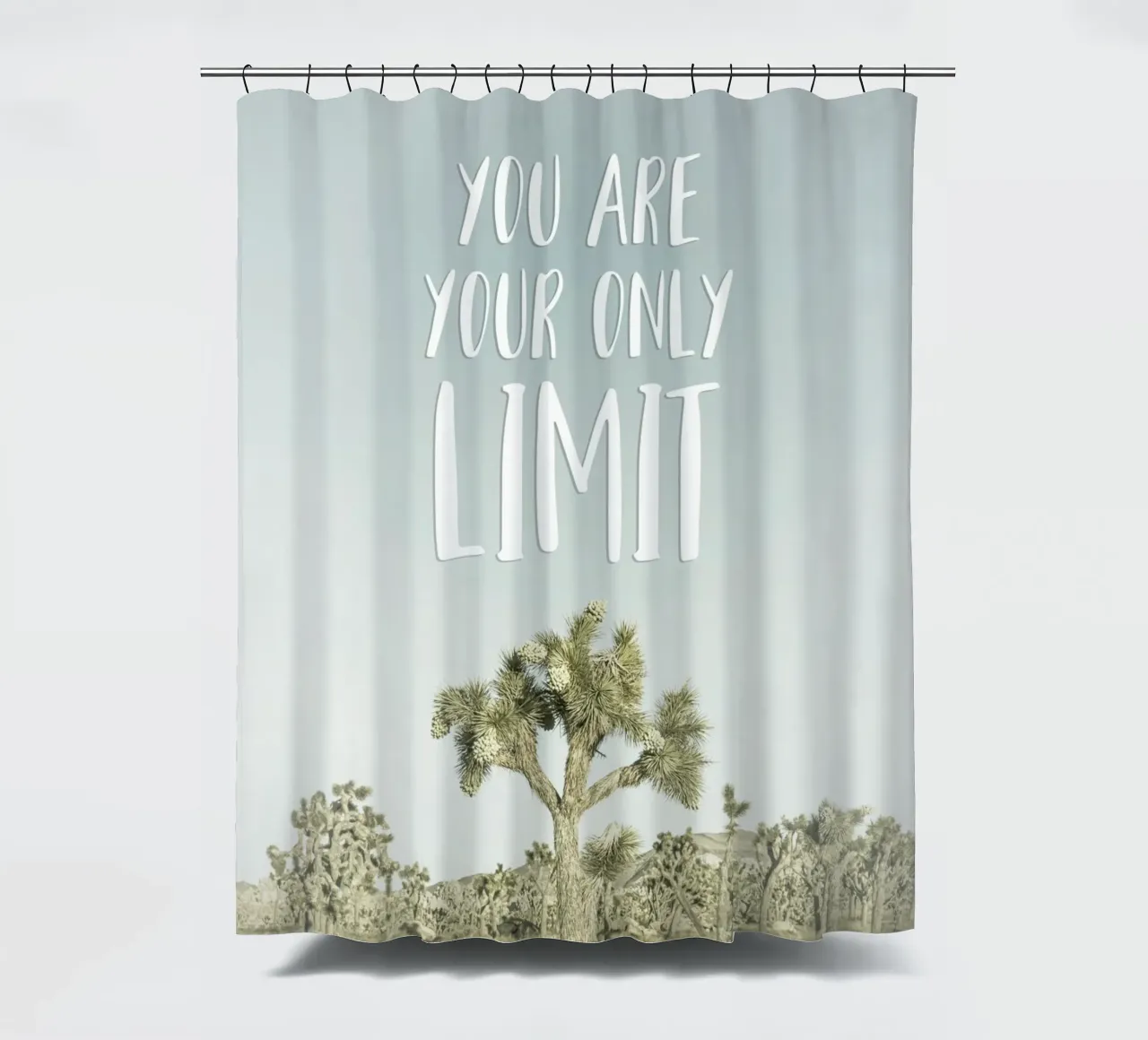 You are your only limit | Desert impression tenda da doccia da Melanie Viola