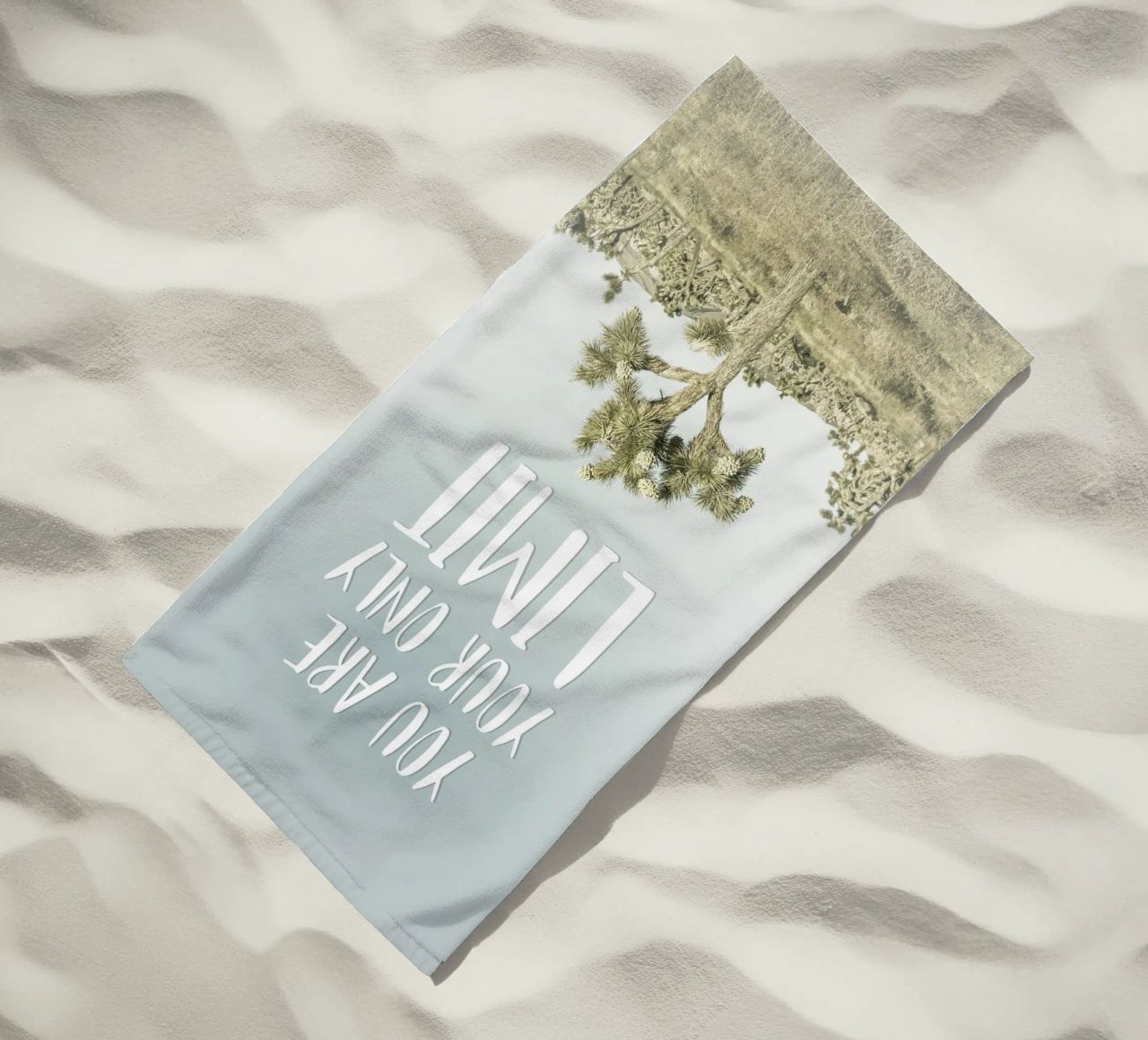 You are your only limit | Desert impression telo mare da Melanie Viola