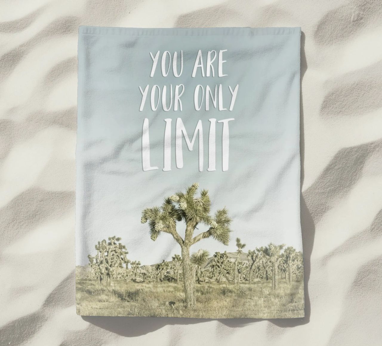 You are your only limit | Desert impression telo mare da Melanie Viola