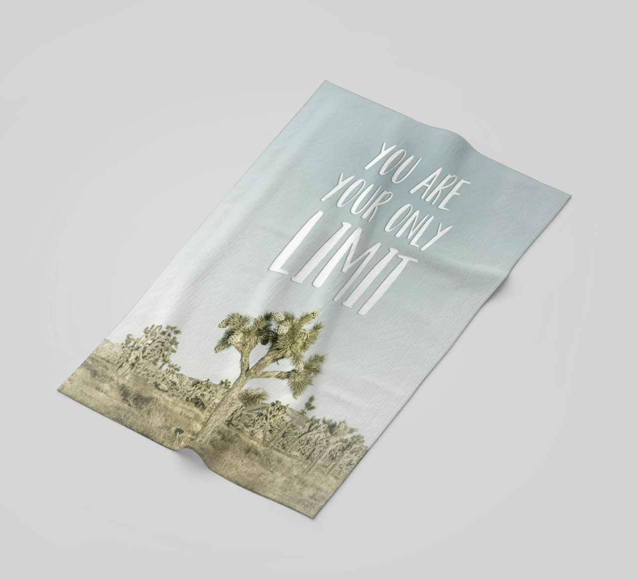 You are your only limit | Desert impression telo mare da Melanie Viola
