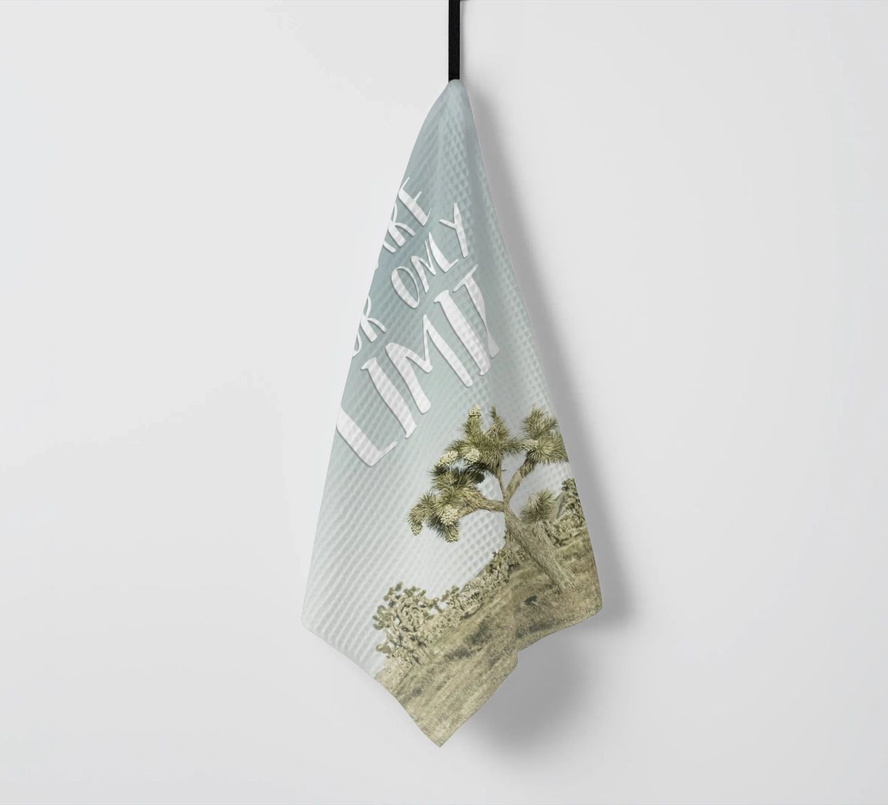 You are your only limit | Desert impression canovaccio da cucina da Melanie Viola