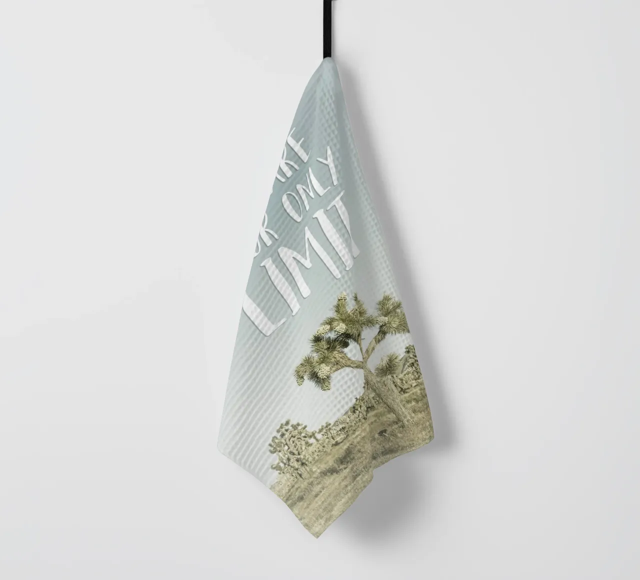 You are your only limit | Desert impression Geschirrtuch von Melanie Viola