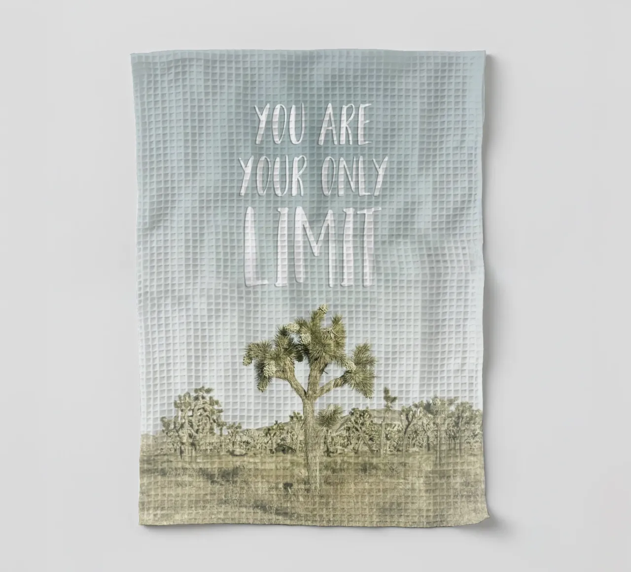 You are your only limit | Desert impression Geschirrtuch von Melanie Viola