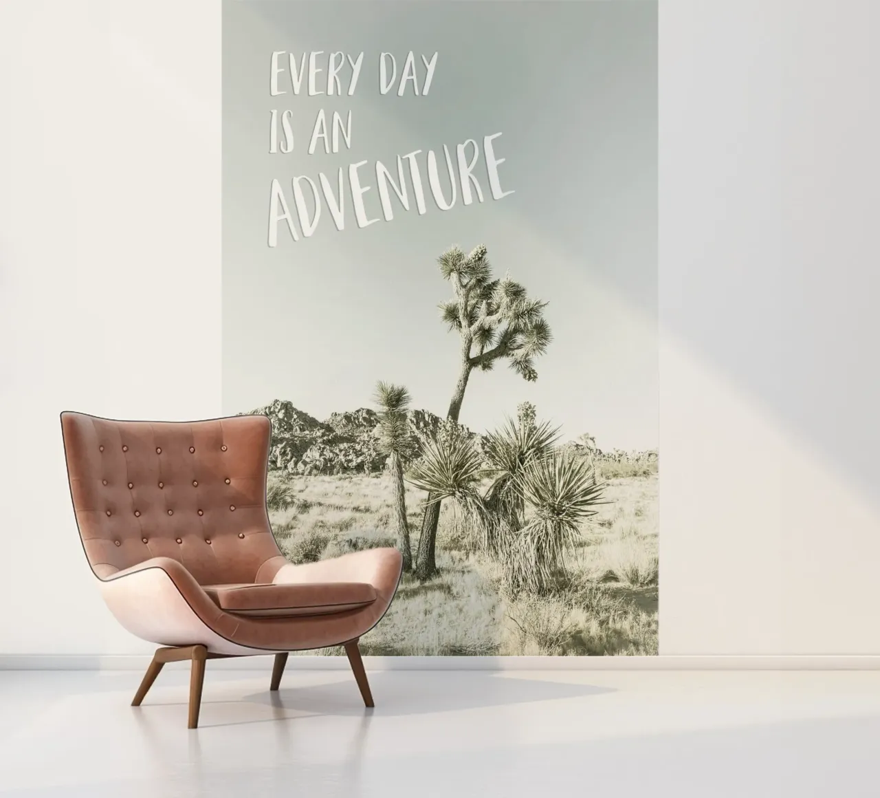 Every day is an adventure | Desert impression photo wallpaper by Melanie Viola