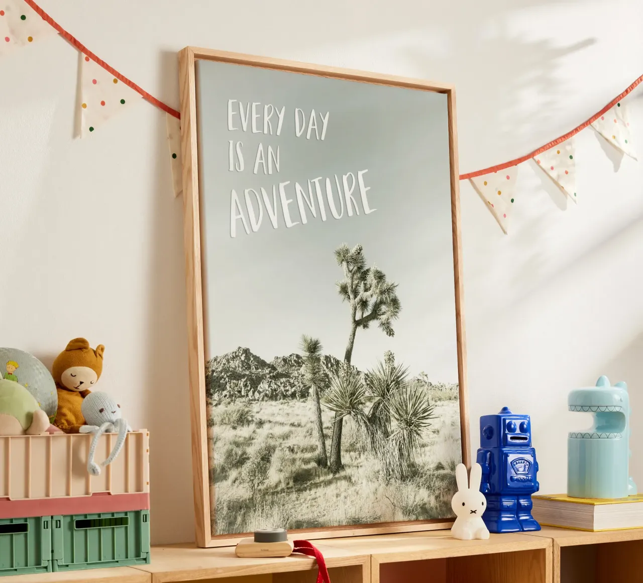 Every day is an adventure | Desert impression tela da Melanie Viola