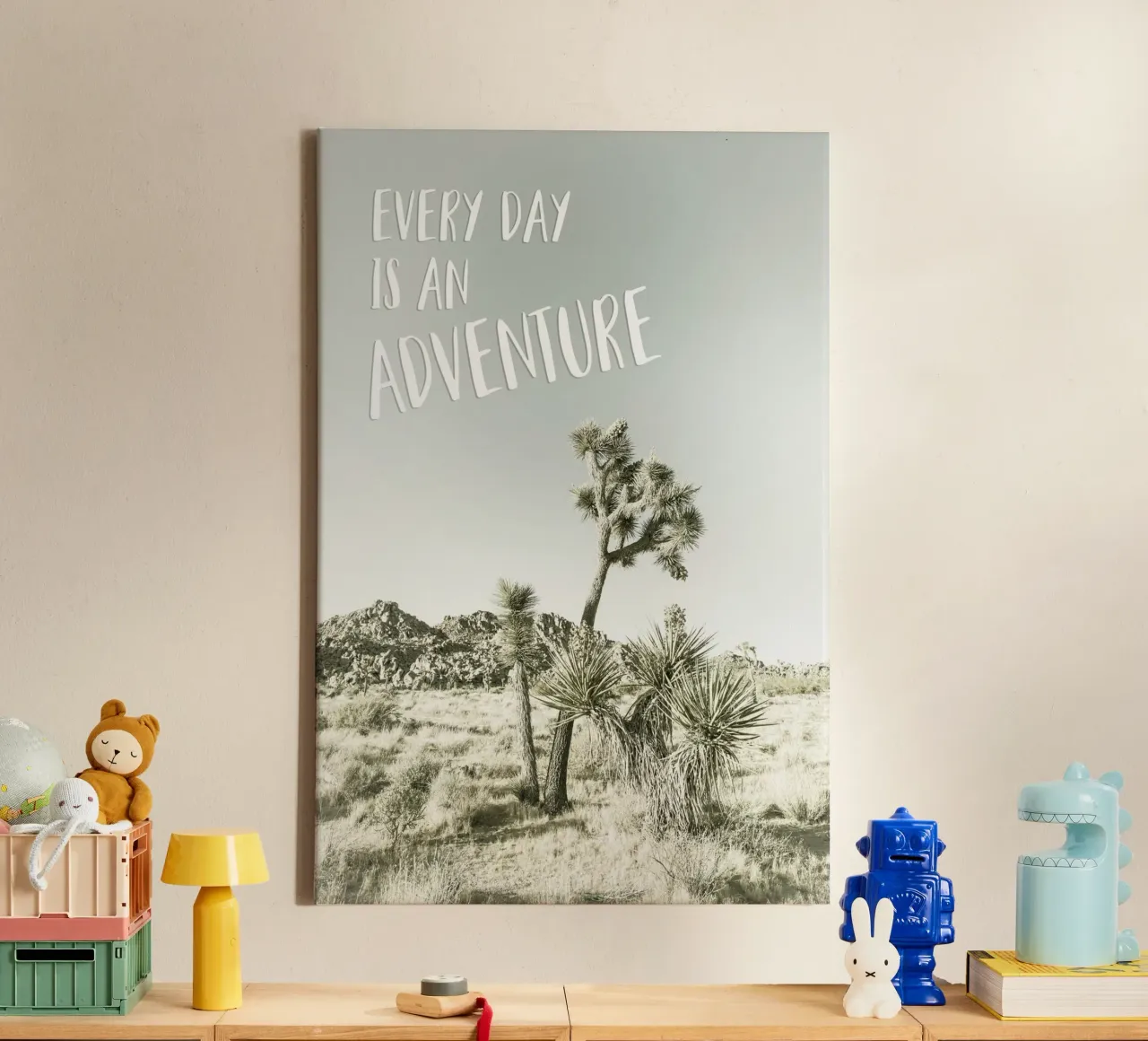 Every day is an adventure | Desert impression tela da Melanie Viola
