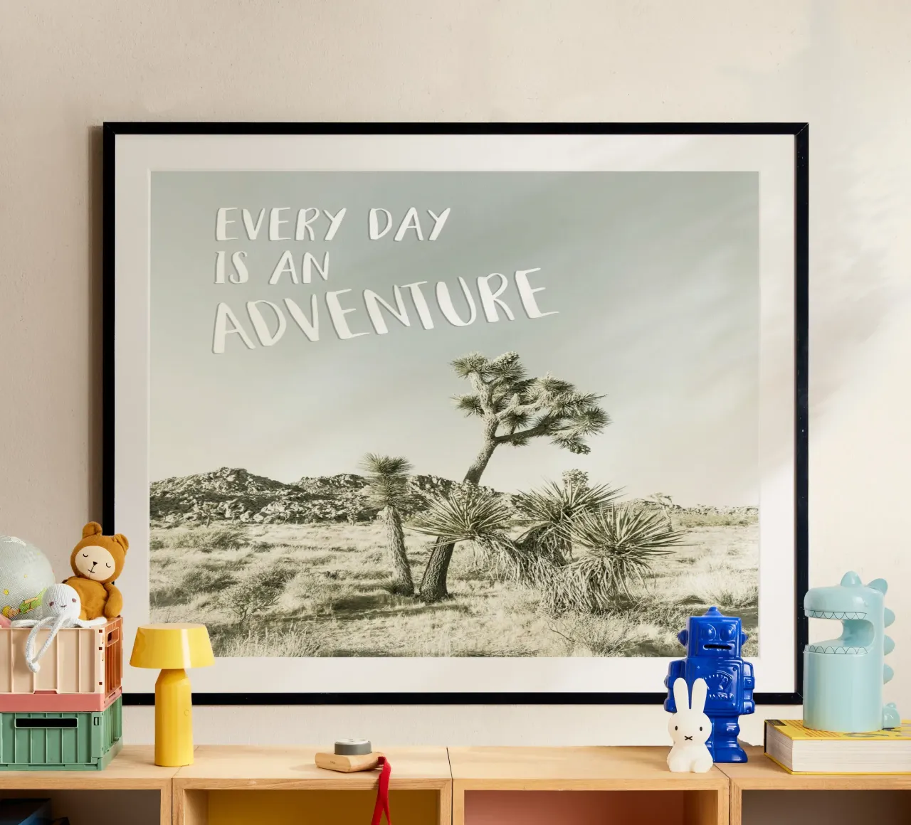 Every day is an adventure | Desert impression carta hahnemühle da Melanie Viola