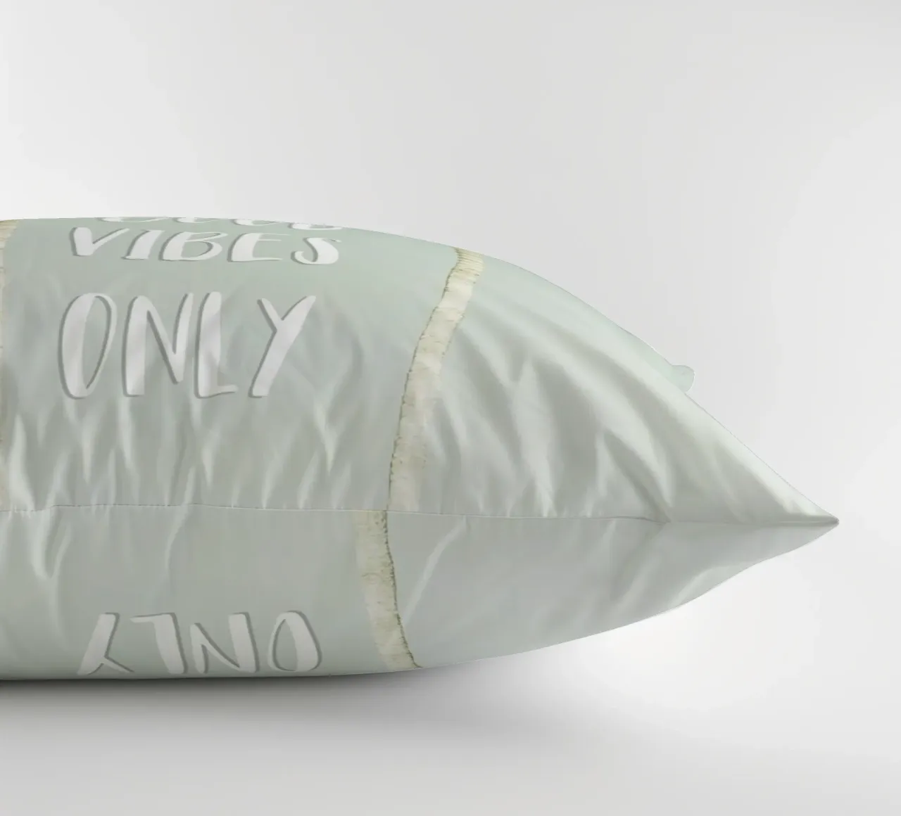 Good vibes only | Idyllic Palm Trees cuscino da Melanie Viola