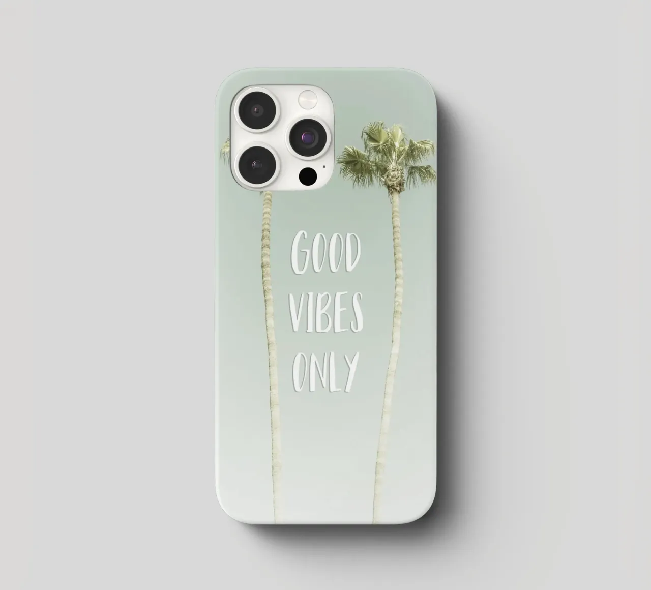 Good vibes only | Idyllic Palm Trees cover iphone da Melanie Viola