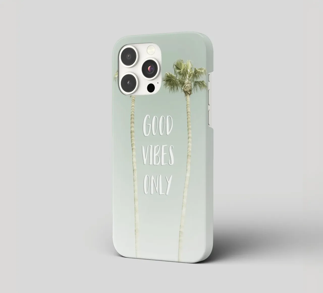 Good vibes only | Idyllic Palm Trees cover iphone da Melanie Viola