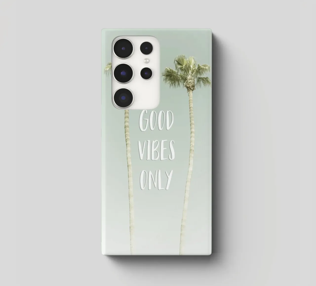 Good vibes only | Idyllic Palm Trees cover samsung da Melanie Viola