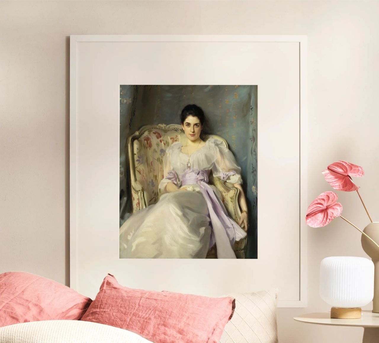 John Singer Sargent - Lady Agnew of Lochnaw poster by Timeless Artworks