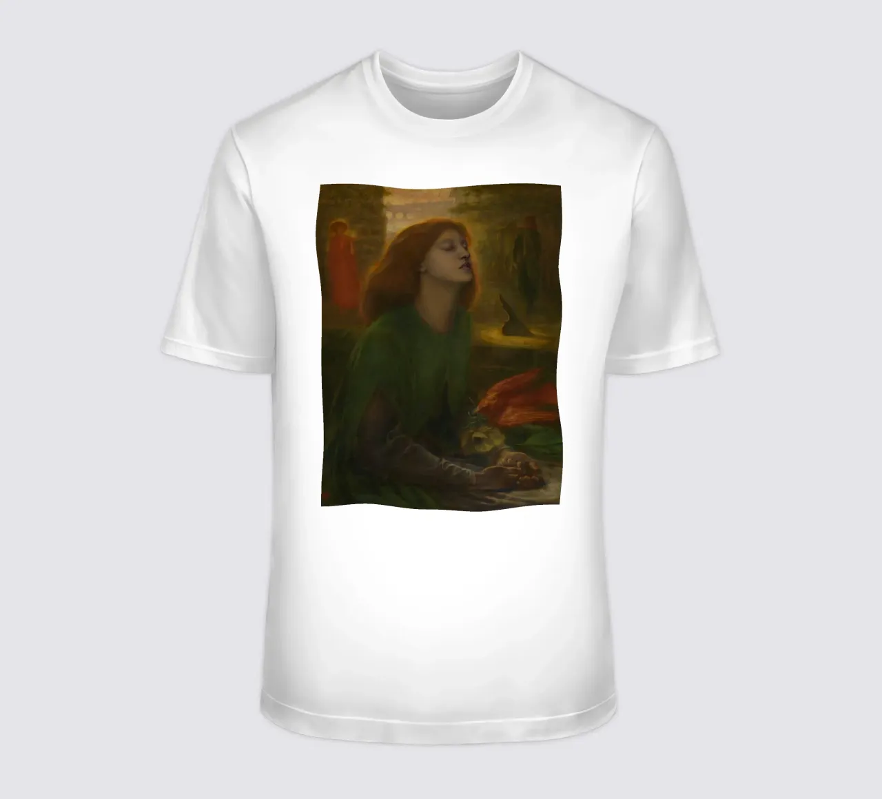 Dante Gabriel Rossetti - Beata Beatrix (1870) t-shirt da Timeless Artworks