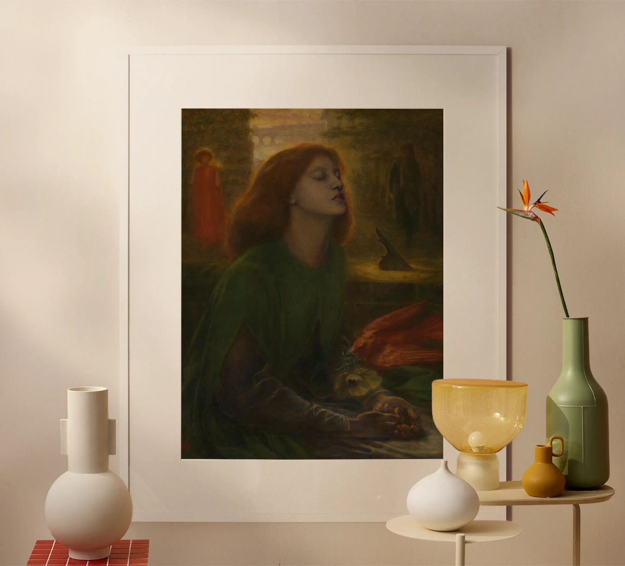 Dante Gabriel Rossetti - Beata Beatrix (1870) poster by Timeless Artworks