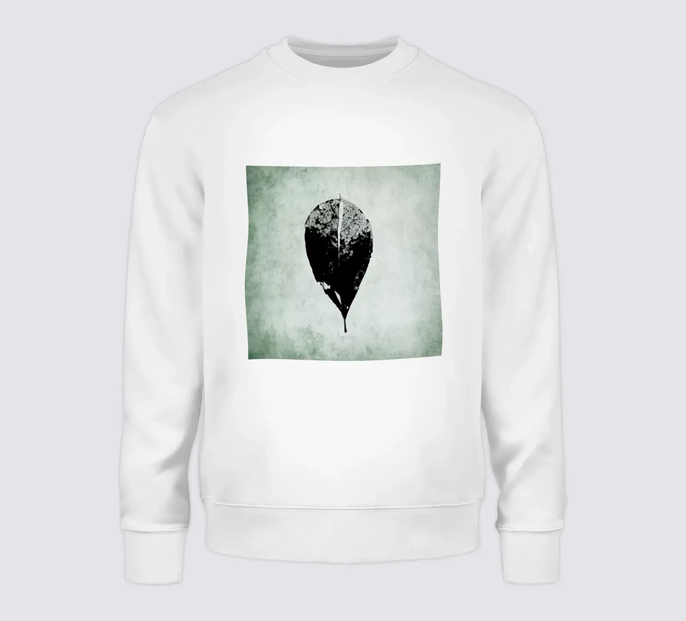 Leaf Skeleton sweatshirt van Visuelle Poesie am Wegesrand