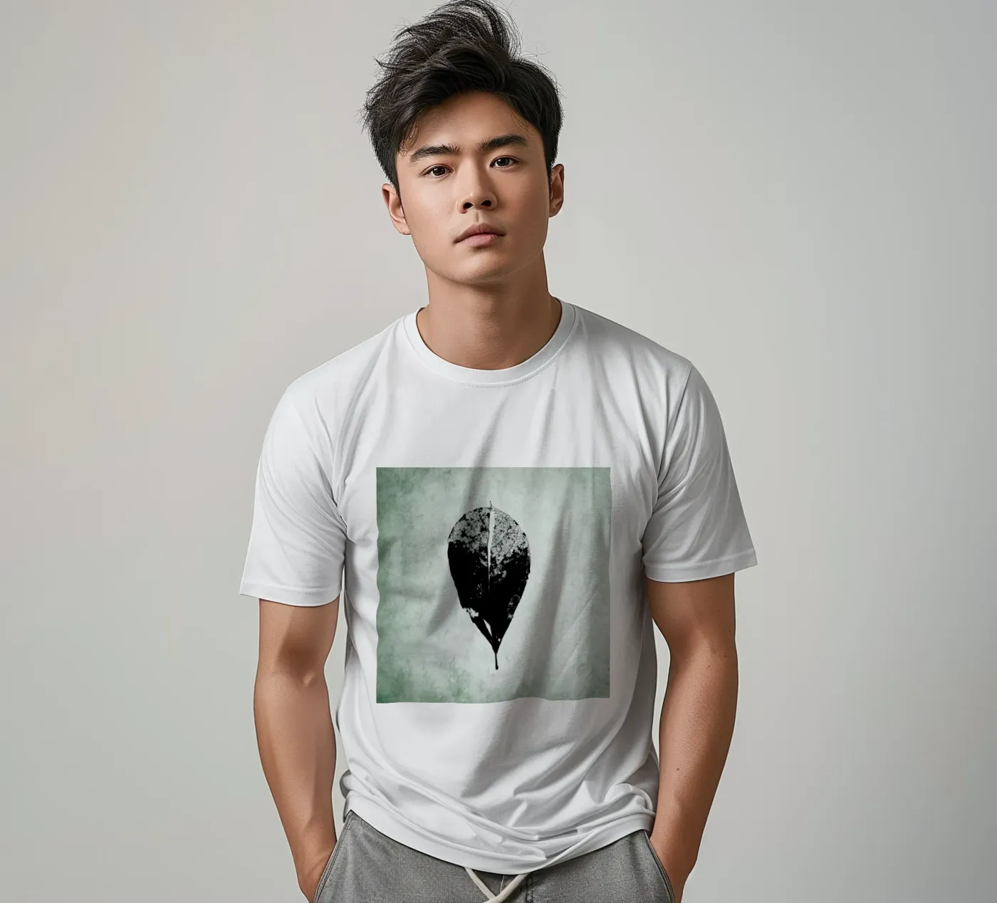 Leaf Skeleton t-shirt da Visuelle Poesie am Wegesrand