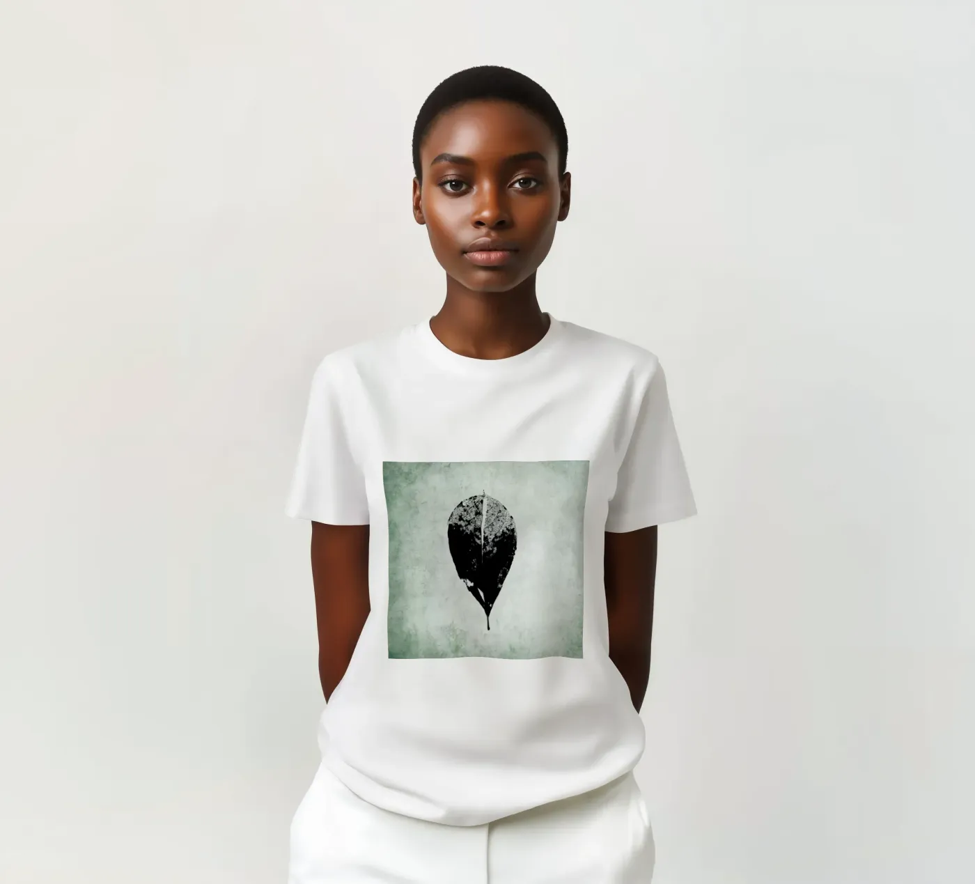 Leaf Skeleton t-shirt da Visuelle Poesie am Wegesrand